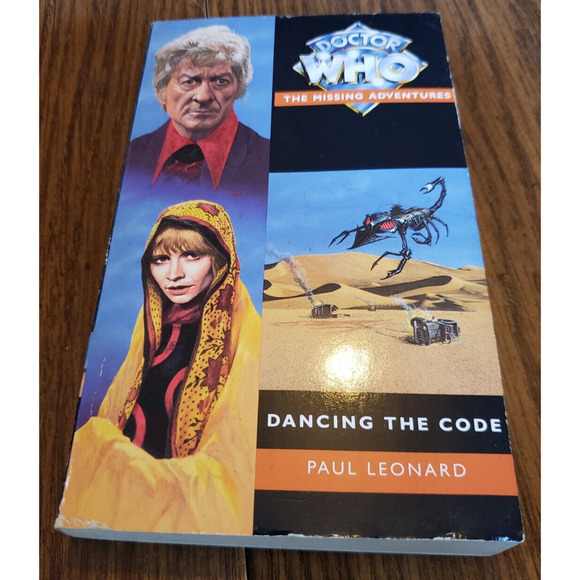 Dr Doctor Who Virgin Missing Adventures Dancing The Code Stephen Marley - Picture 1 of 5